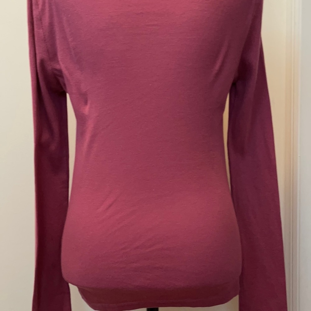 Halogen Ribbed V-Neck Tee - Picture 9 of 15